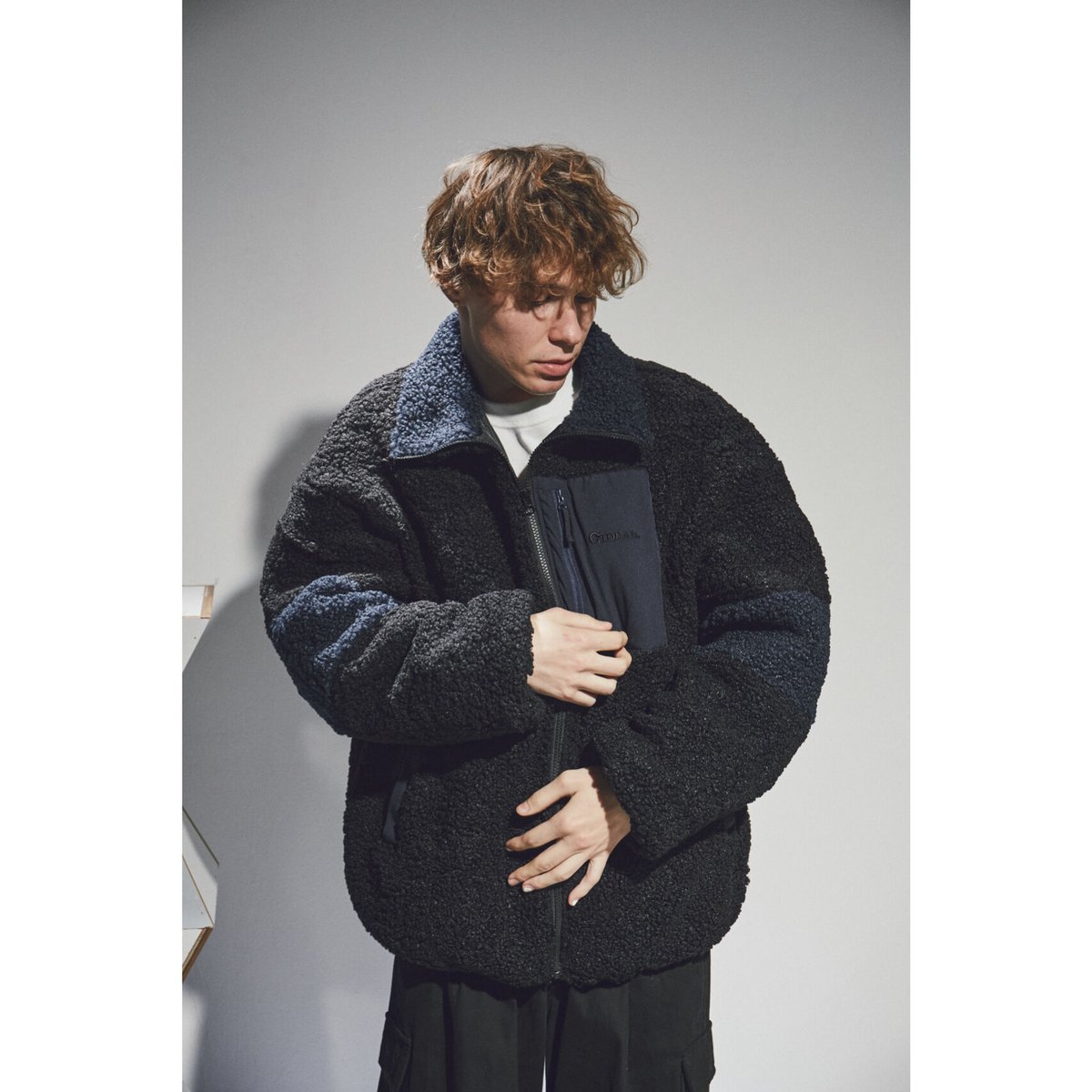 GQ659◇DELUXE : NEACOLA ボアフリースジャケット◇L DELUXE GQ659◇DELUXE : NEACOLA ボアフリースジャケット◇L DELUXE