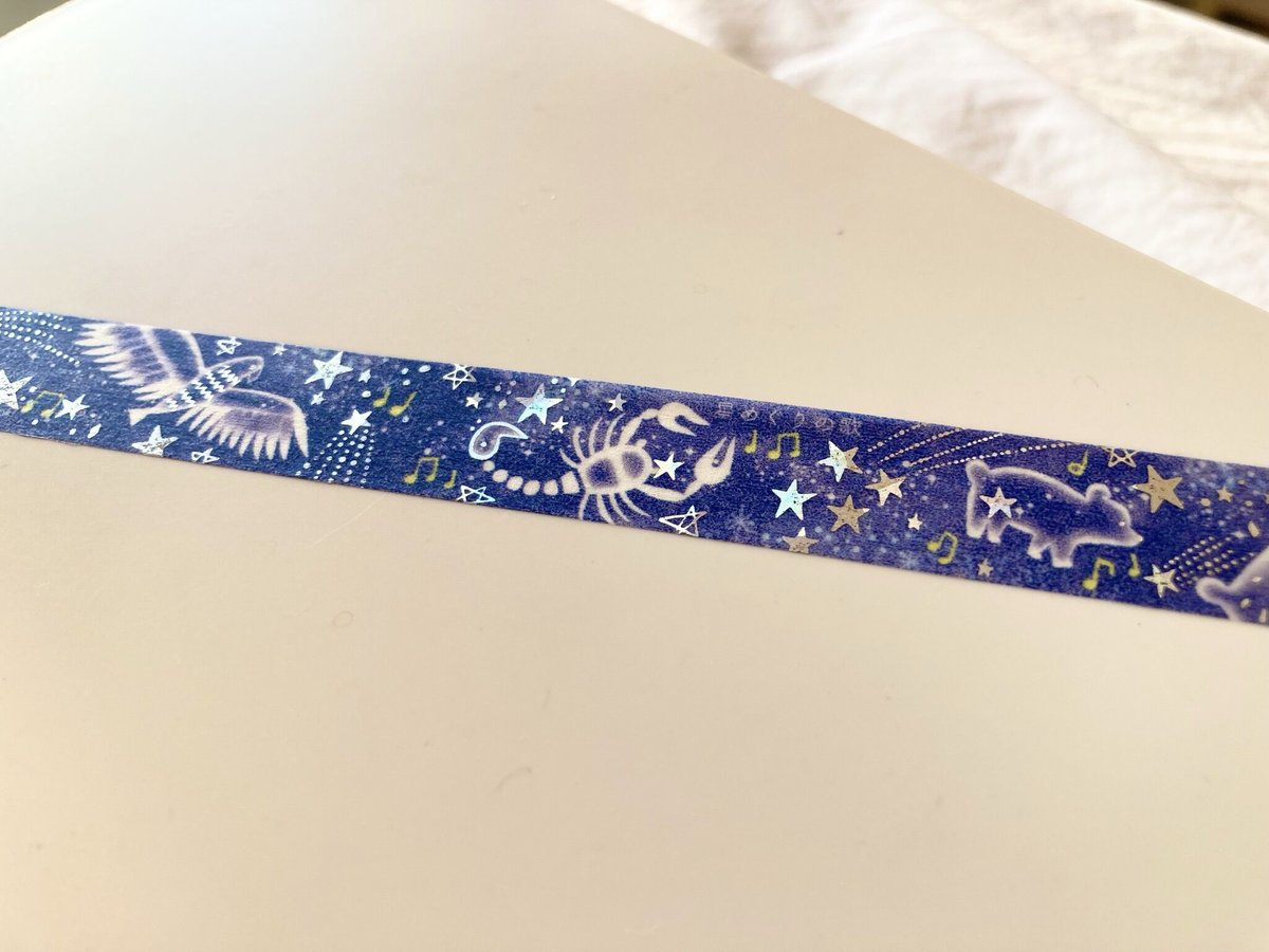 970 银河沙 6cm×3m 绘梦星使者 海外マスキングテープ 970 银河沙 6cm×3m 绘梦星使者 海外マスキングテープ