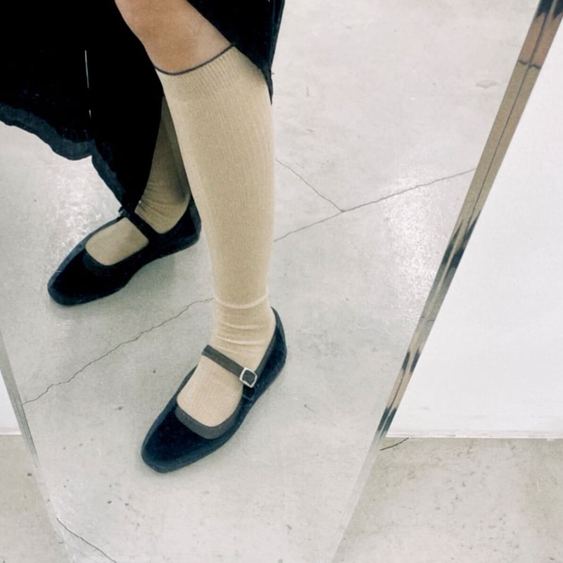 L&#39;Appartement DEUXIEME CLASSE - mokoko☆2点おまとめです 2e CHESTS×MARCOMONDE_MOLE FUR TABI socks (L.Gre