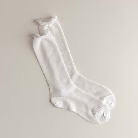 2e CHESTS×MARCOMONDE_GLITTER SHEER LADYS socks (Gold,L.Blue,Coral,White)
