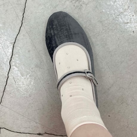 2e CHESTS×MARCOMONDE_STONE SHORT socks (Green,Pink,White)