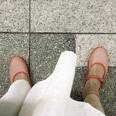 2e CHESTS×MARCOMONDE_GLITTER SHEER LADYS socks (Gold,L.Blue,Coral,White)