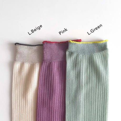 2e CHESTS×MARCOMONDE_LADYS socks (L.Green)