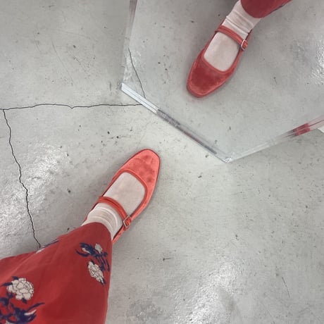 2e CHESTS×MARCOMONDE_SHEER LADYS socks (Pink,White)