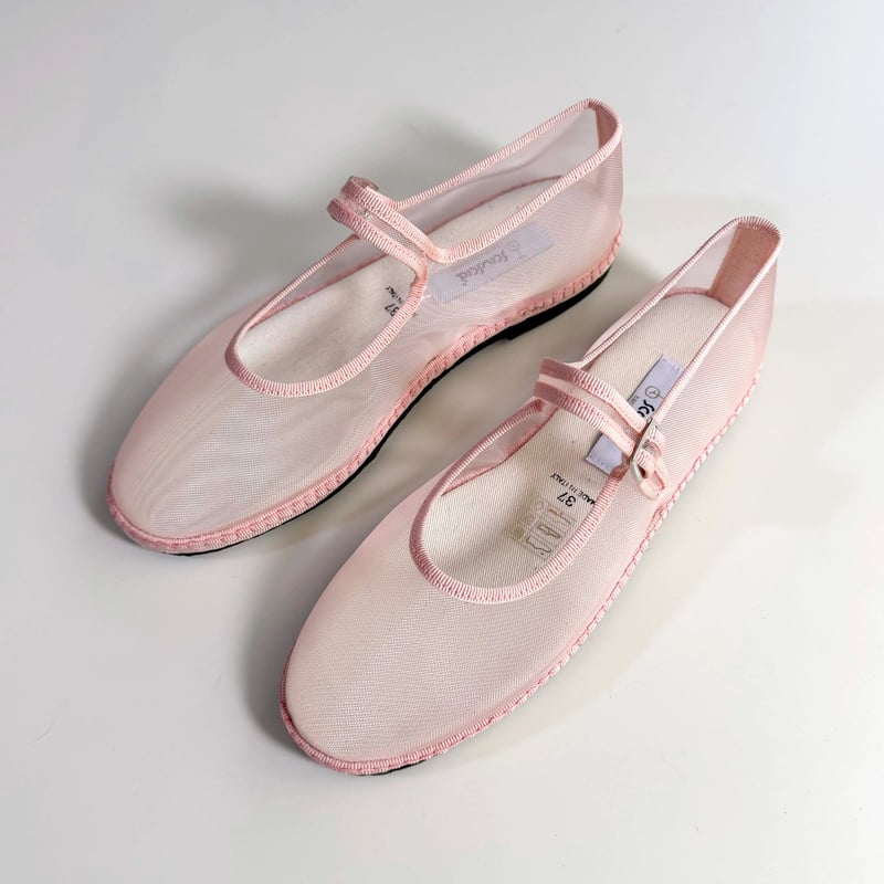 Sciuscia 新作 メリージェーン ピンク メッシュ 【公式通販】