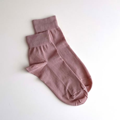 2e CHESTS×MARCOMONDE_BASIC SHORT socks (Green,Pink,L.Beige,White)