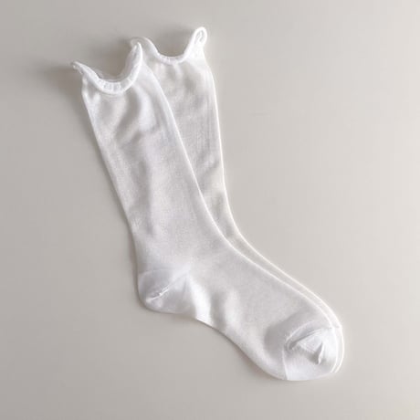 2e CHESTS×MARCOMONDE_SHEER LADYS socks (Pink,White)