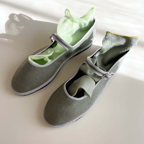 2e CHESTS×MARCOMONDE_LADYS socks (L.Green)