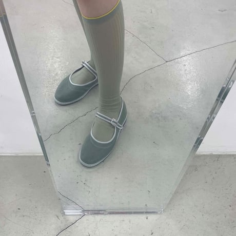 2e CHESTS×MARCOMONDE_LADYS socks (L.Green)