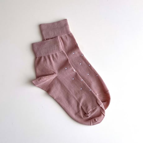 2e CHESTS×MARCOMONDE_STONE SHORT socks (Green,Pink,White)