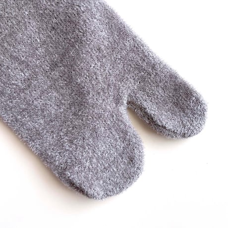 2e CHESTS×MARCOMONDE_MOLE FUR TABI socks (Pink,L.Beige,Greige)