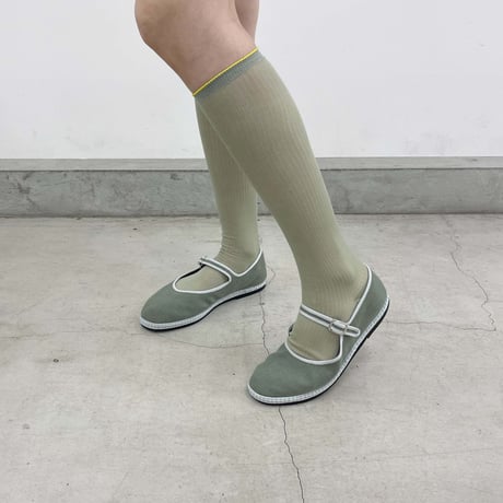 2e CHESTS×MARCOMONDE_LADYS socks (L.Green)