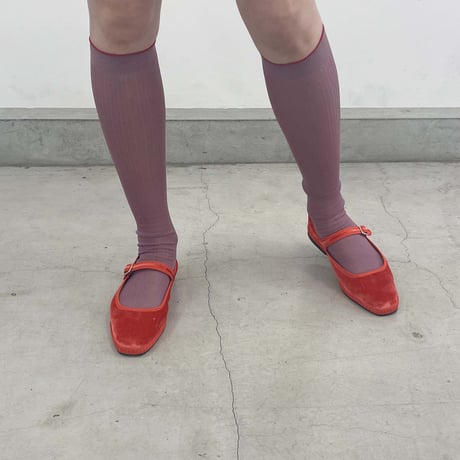 2e CHESTS×MARCOMONDE_LADYS socks (L.Green)