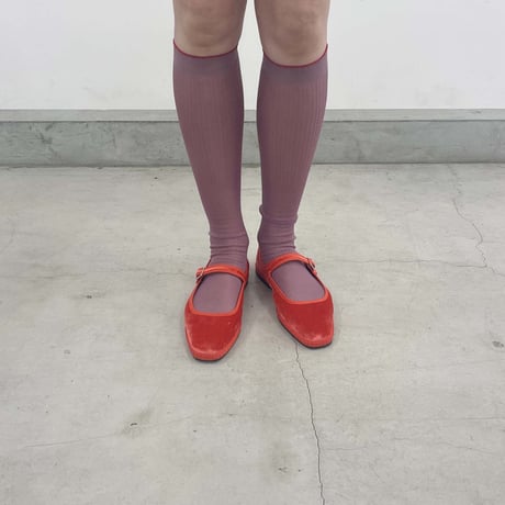 2e CHESTS×MARCOMONDE_LADYS socks (L.Green)