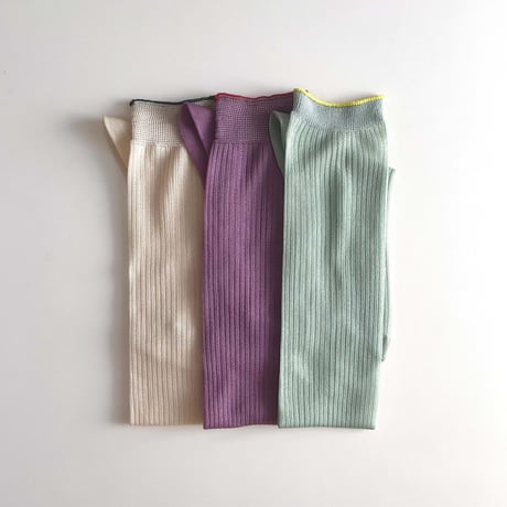 2e CHESTS×MARCOMONDE_LADYS socks (L.Green)