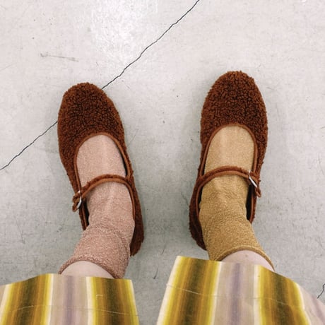 2e CHESTS×MARCOMONDE_GLITTER SHEER LADYS socks (Gold,L.Blue,Coral,White)