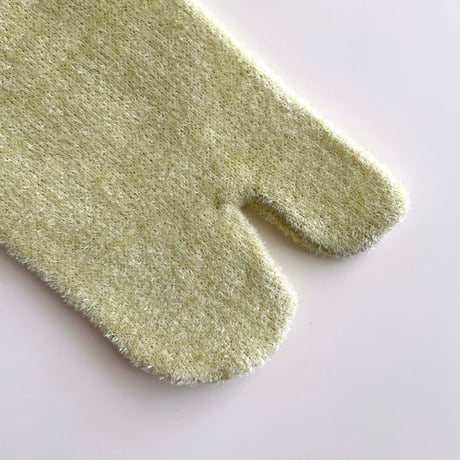 2e CHESTS×MARCOMONDE_MOLE FUR TABI socks (L.Beige,Greige)