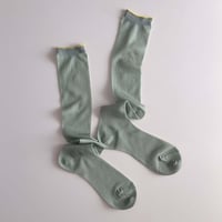2e CHESTS×MARCOMONDE_LADYS socks (L.Green)