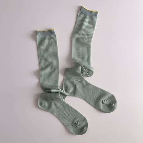 2e CHESTS×MARCOMONDE_LADYS socks (L.Green)
