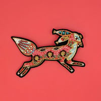 【KLAUS HAAPANIEMI × KEIJI TAGAWA】Red Fox ブローチL