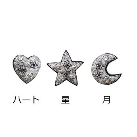 クリスタルガラスのピンブローチ