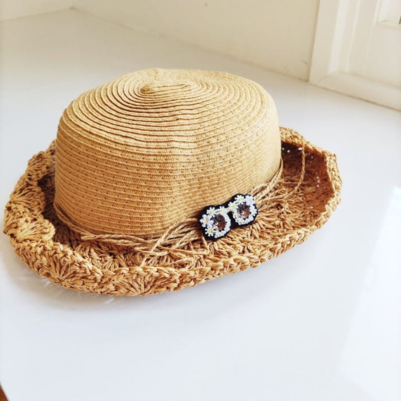 マルジェラ　花ブローチ　フラワー フラワーサングラスのブローチ マーガレット | tilia