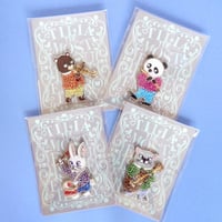 刺繍ステッカー【音楽隊】