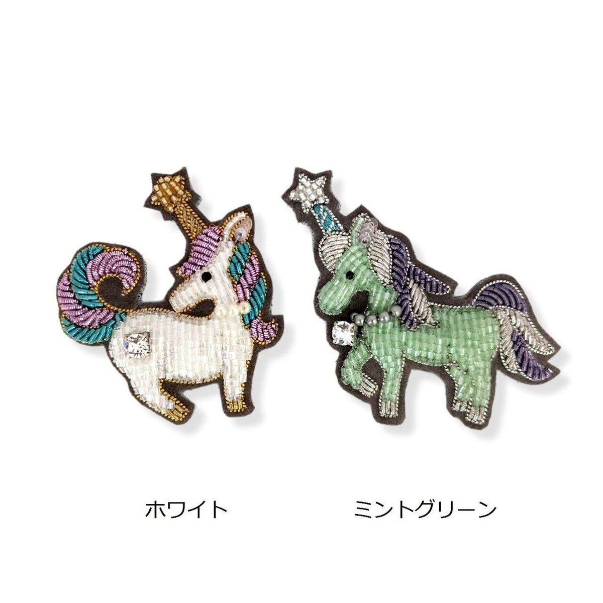 ユニコーンのブローチ | tilia