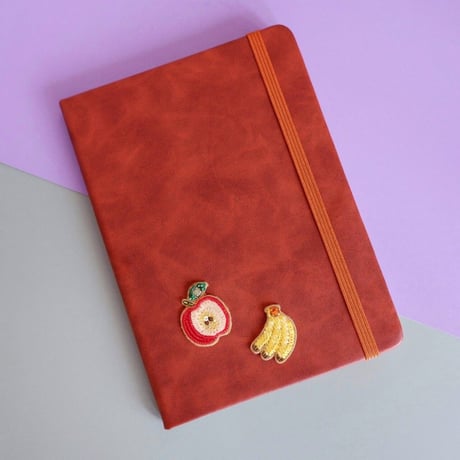 刺繍ステッカー【フルーツ】