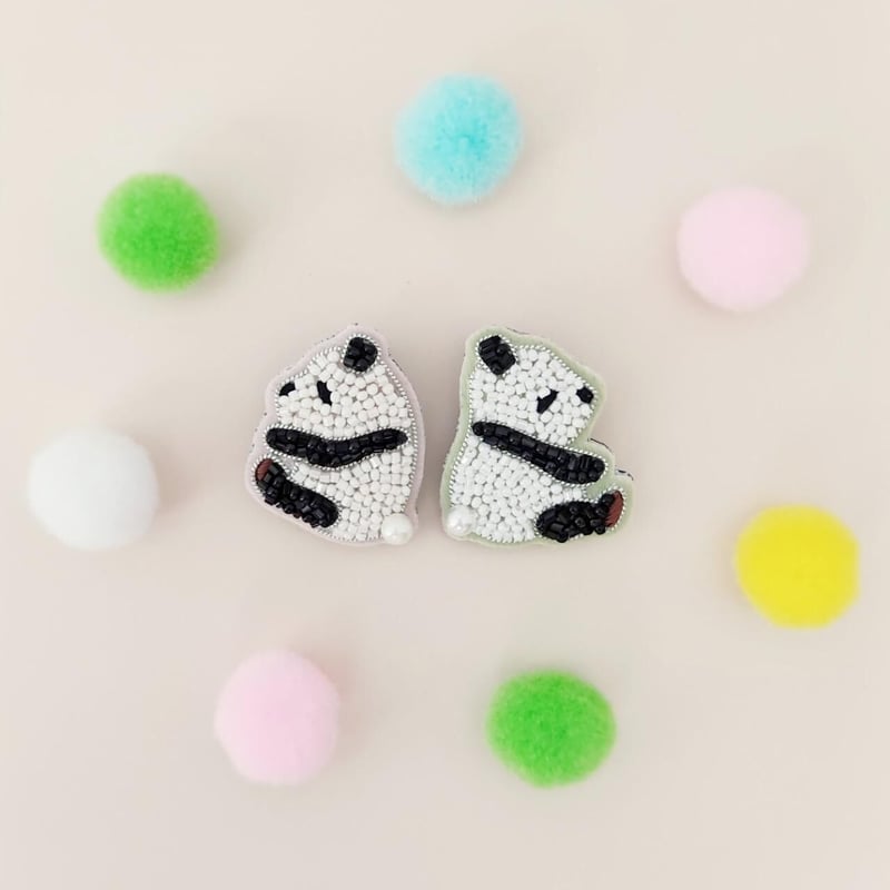 パンダブローチ | tilia