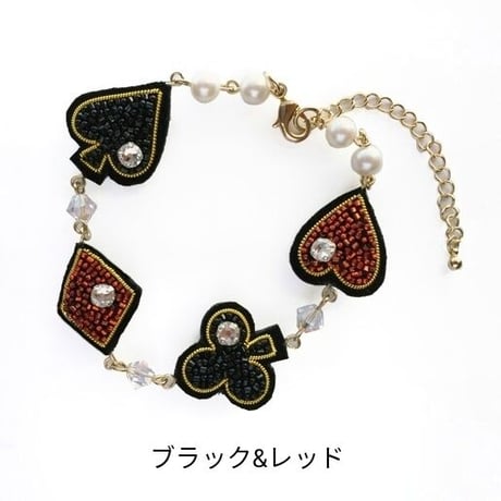カードモチーフのブレスレット