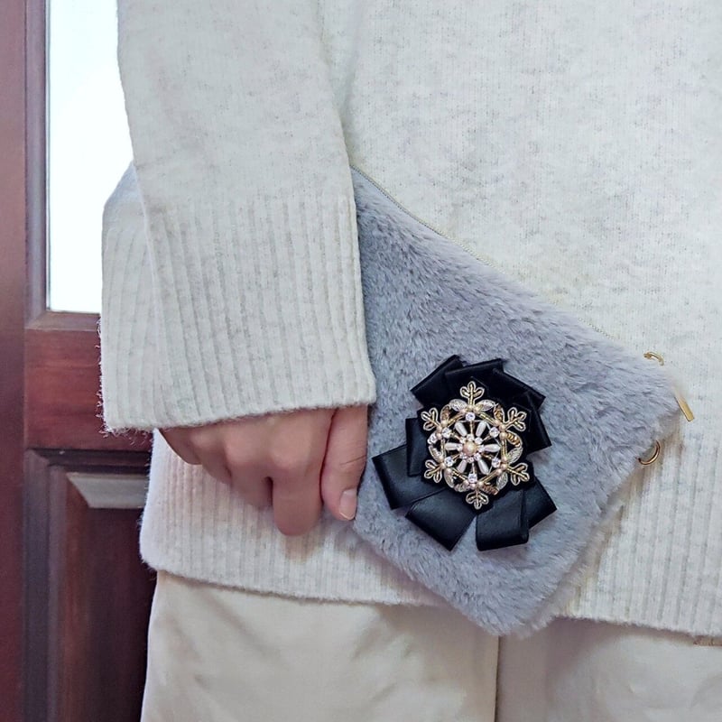 さあはなさく プラチナ リボンブローチ さあはなさく プラチナ リボンブローチ さあはなさく プラチナ リボン