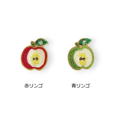 刺繍ステッカー【フルーツ】