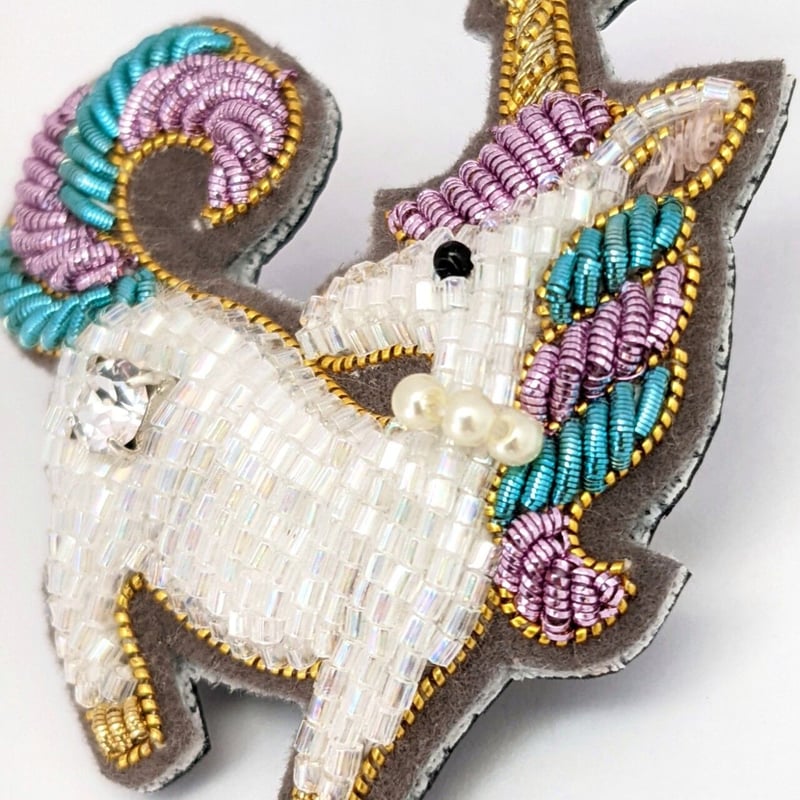 ユニコーンのブローチ | tilia