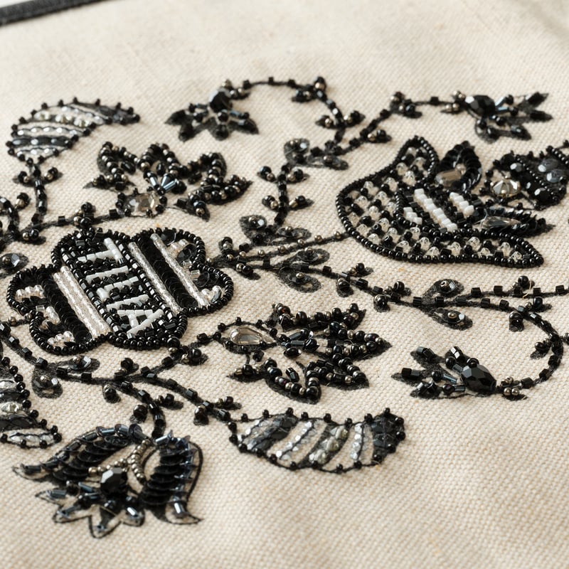 ビーズ刺繍キット】チリアのフラワートートバッグ | tilia