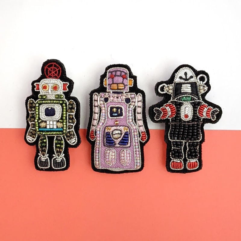 ブリキのおもちゃブローチ | tilia