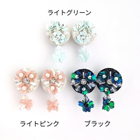 プチフルールイヤリング