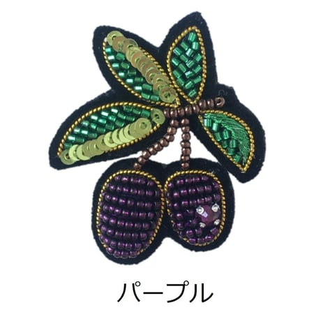オリーブのピンブローチ