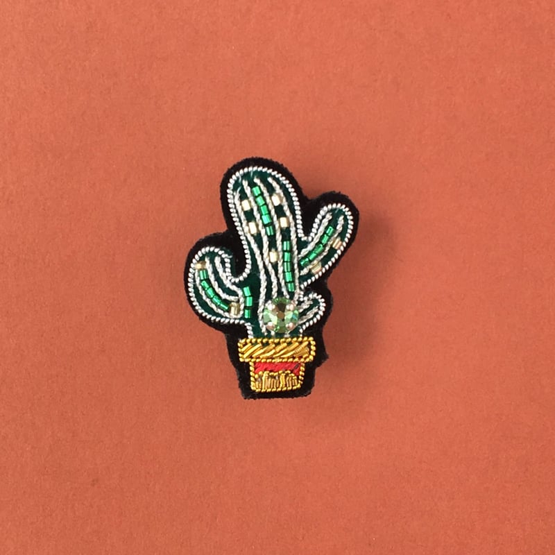 サボテンのブローチ | tilia