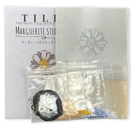 マーガレットのステッカーキット