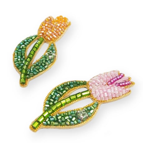 刺繍ステッカー【フラワー】