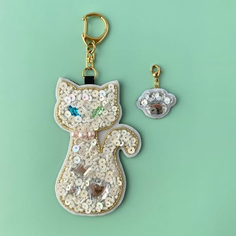 オッドアイキャットキーホルダーキット