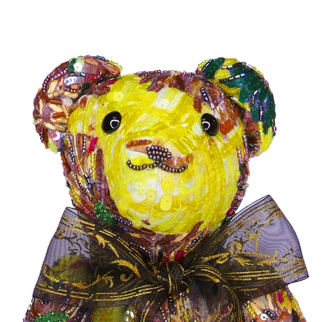 ART TEDDY BEAR Gogh -Sunflower-