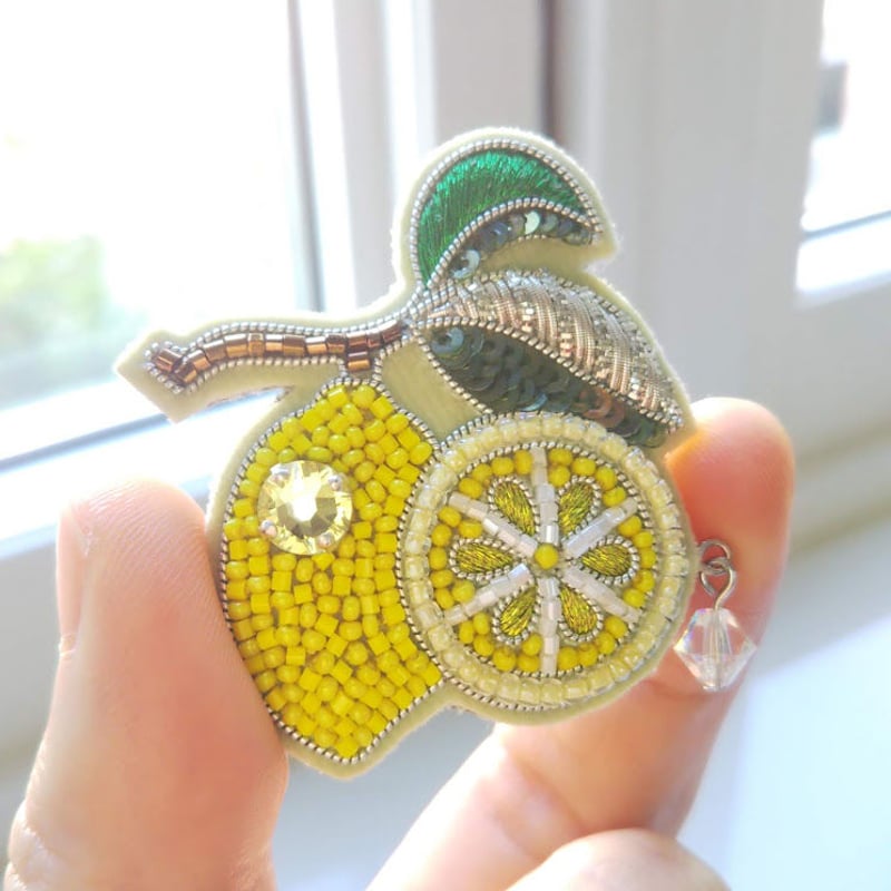 レモンのブローチ | tilia