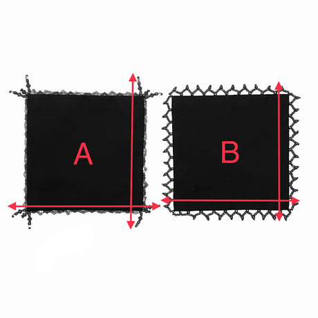 フリンジ刺繍のかんたんコースターキット