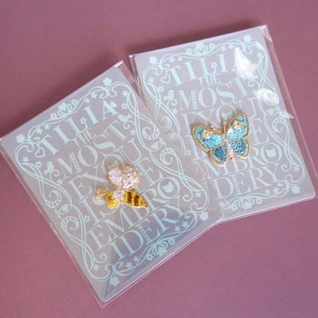 刺繍ステッカー【フラワー】