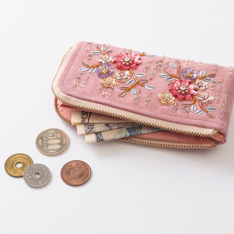 ビーズ刺繍キット】フラワーハーモニーのフラグメントケース ※解説動画