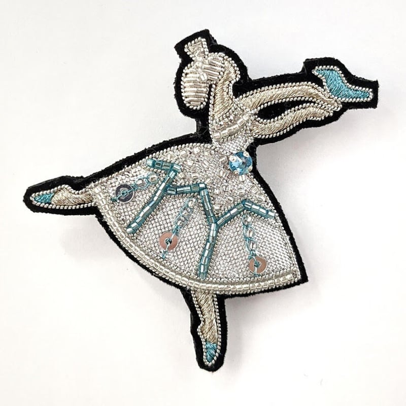 バレリーナのブローチ アチチュード | tilia