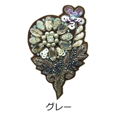 トゥインクルフラワーブローチ