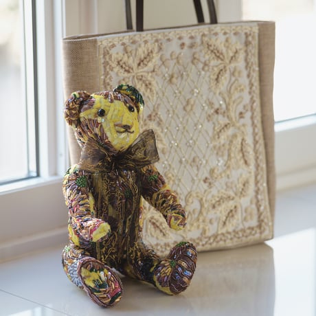 ART TEDDY BEAR Gogh -Sunflower-